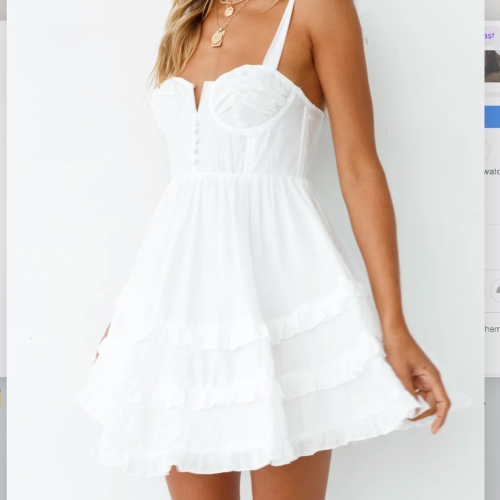 ANGEL AMONG US DRESS WHITE